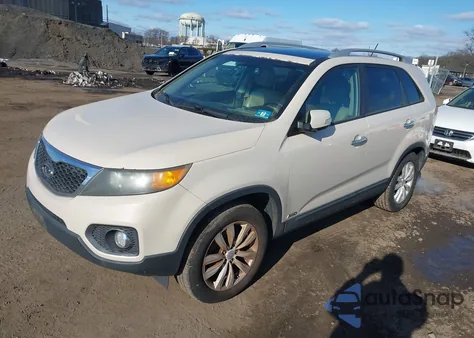 2011 Kia Sorento Ex V6 z USA, uszkodzony, nr VIN 5XYKUDA2XBG042564
